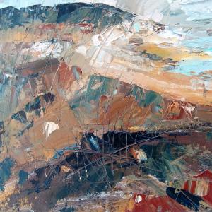 Patricia Colyer Cliff at Benacre oil 2016