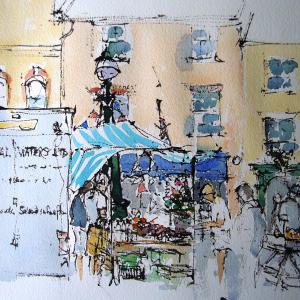 SouthwoldMarketWil Harvey inkwc