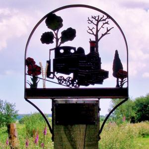 9 Wenhaston Railway Sign Copy