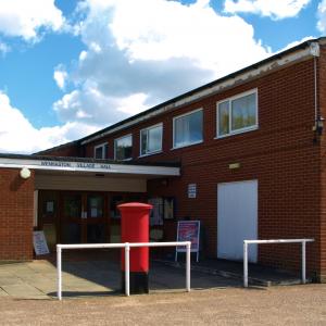 Outside Village Hall