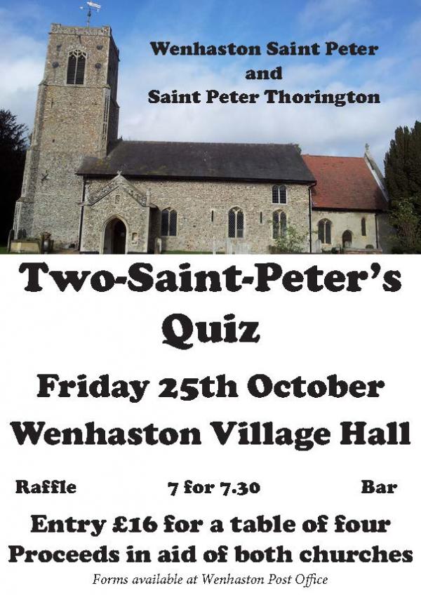two saint peters quiz 2024
